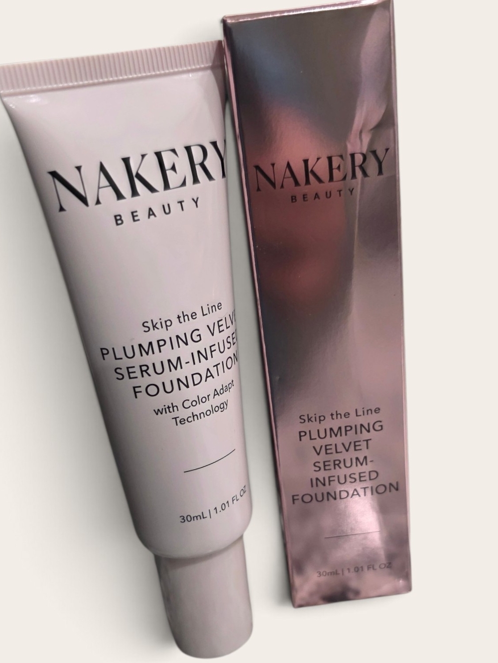 Nakery Plumping Velvet Serum-Infused Foundation - Medium